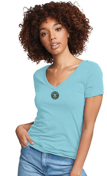 BADGE ICON V-NECK T-SHIRT