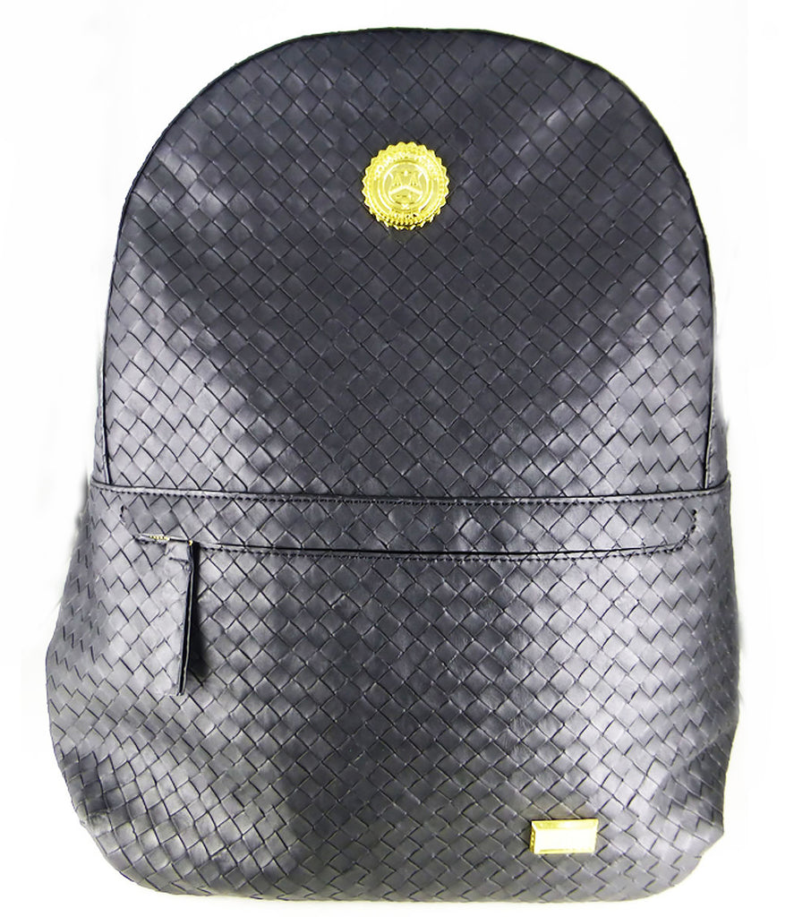 BACKPACK: BASKETWEAVE BACKPACK: BASKETWEAVE
