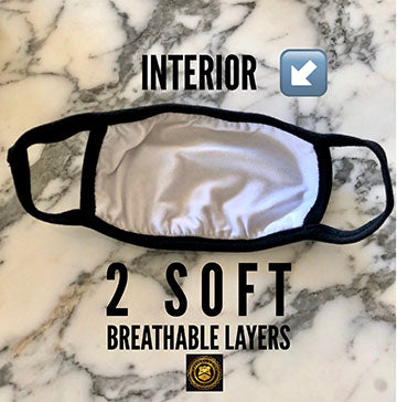 BADGE PREMIUM MASK | 1 MULTI-COLOR FASHION MASK