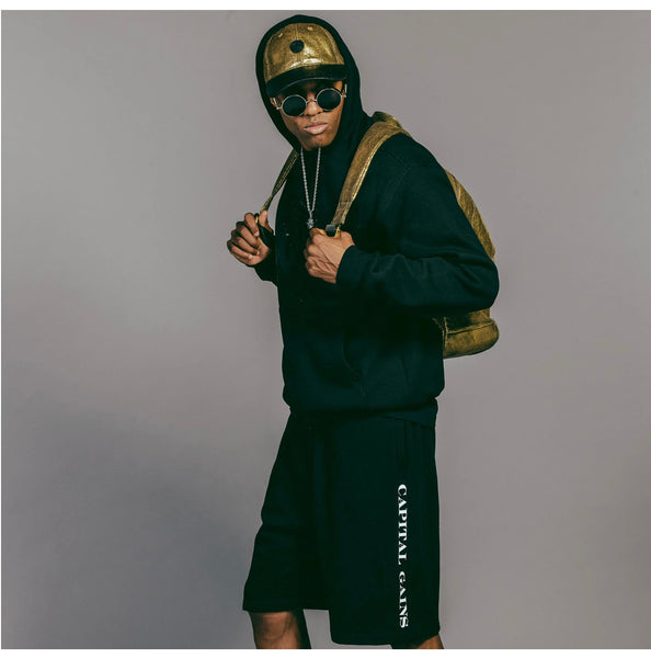 BACKPACK: GOLD CRACKLED