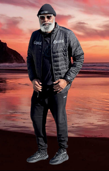 MENS REFLECTIVE PACKABLE PUFFER JACKET