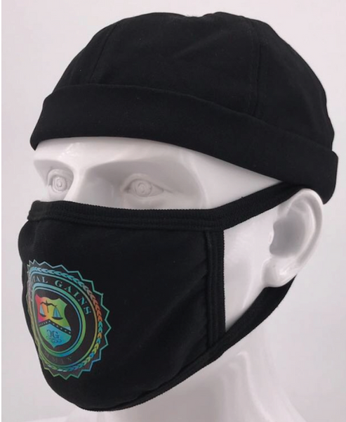 BADGE PREMIUM MASK | 1 MULTI-COLOR FASHION MASK