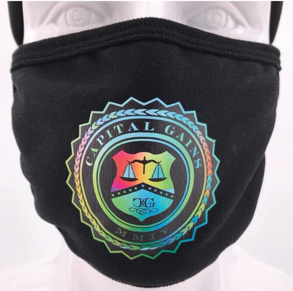 BADGE PREMIUM MASK | 1 MULTI-COLOR FASHION MASK