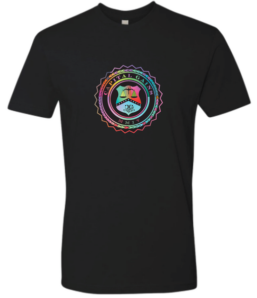 BIG BADGE MULTI-COLOR TEE