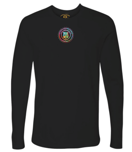 BADGE MULTI ICON LS TEE