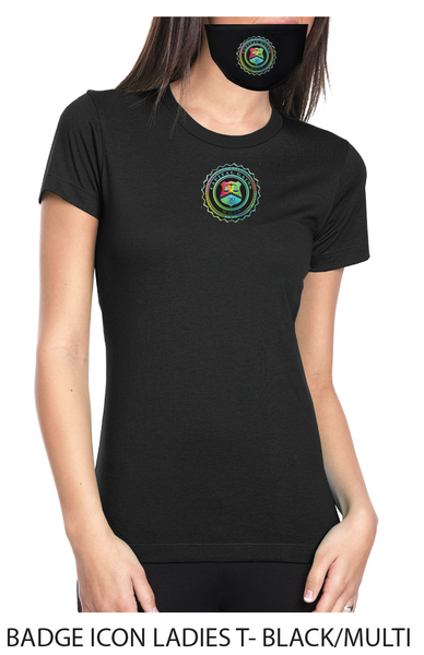 BADGE PREMIUM MASK | 1 MULTI-COLOR FASHION MASK