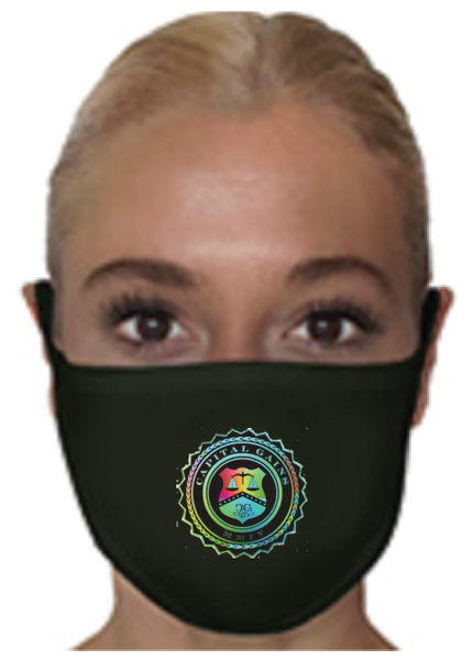 BADGE PREMIUM MASK | 1 MULTI-COLOR FASHION MASK