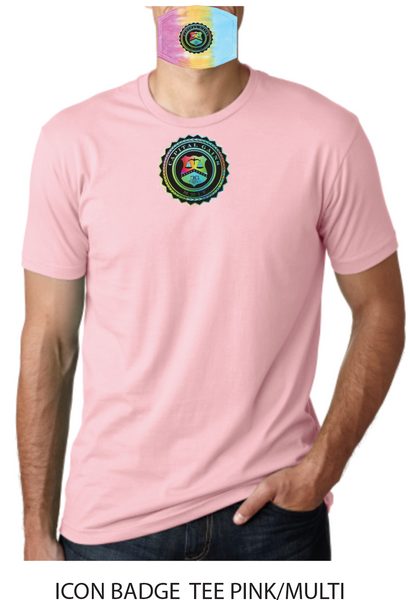 BADGE TIE-DYE | FACE MASK |PASTEL