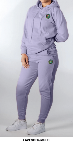 BADGE HOODIE SLIM JOGGER SET