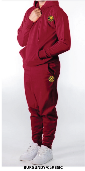 BADGE HOODIE SLIM JOGGER SET