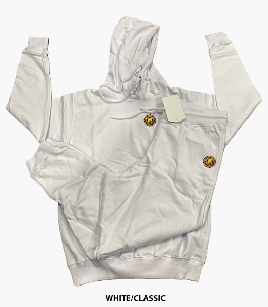 BADGE HOODIE SLIM JOGGER SET