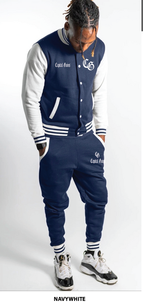 CG VARSITY JACKET SWEAT SUIT