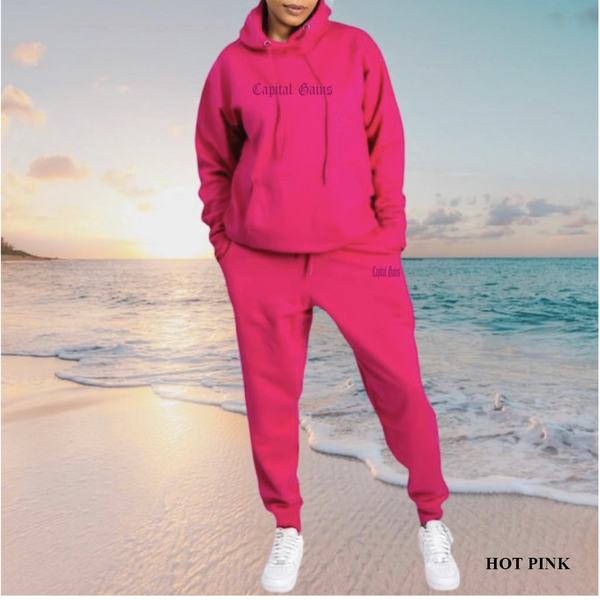 NEW STRIGHT OG LOGO HOODIE SLIM JOGGER SET