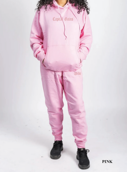 NEW STRIGHT OG LOGO HOODIE SLIM JOGGER SET