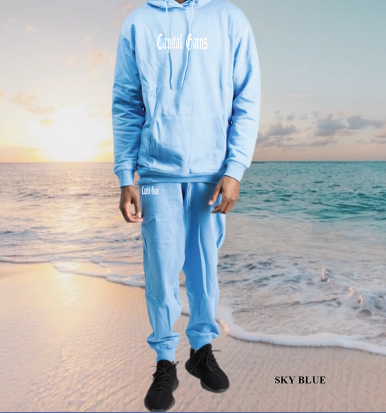 NEW STRIGHT OG LOGO HOODIE SLIM JOGGER SET