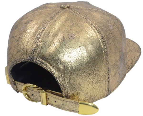 CRACKLED CLASSIC CAP: VARIOUS COLORS