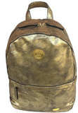 BACKPACK: GOLD CRACKLED