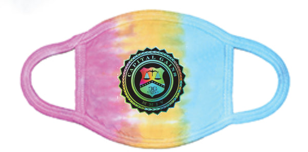 BADGE TIE-DYE | FACE MASK |PASTEL