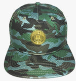 SNAKE EMBOSS CAMO CAP: VARIOUS COLORS