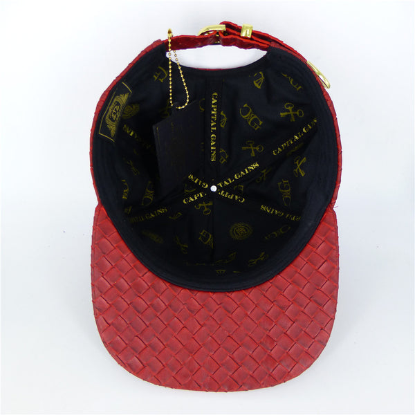 Basketweave Cap