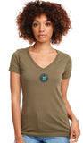 BADGE ICON V-NECK T-SHIRT