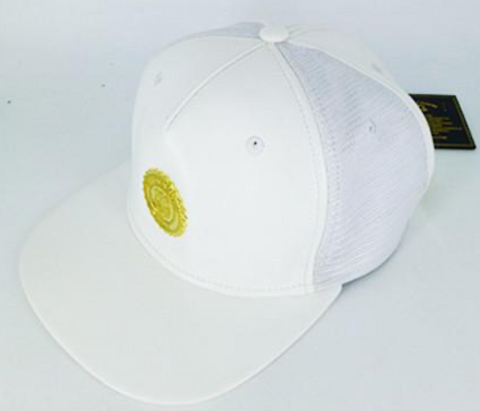 LEATHER MESH CAP