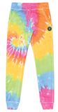 TIE-DYE LADIES JOGGER | PASTEL/MULTI