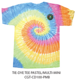 BADGE TIE-DYE |  FACE MASK |PASTEL