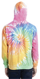 UNISEX TIE-DYE HOODIE | PASTEL/MULTI