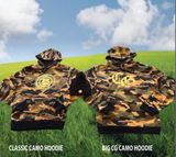 CLASSIC LOGO HOODIE: CAMO/GOLD