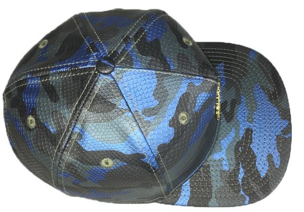 SNAKE EMBOSS CAMO CAP: VARIOUS COLORS