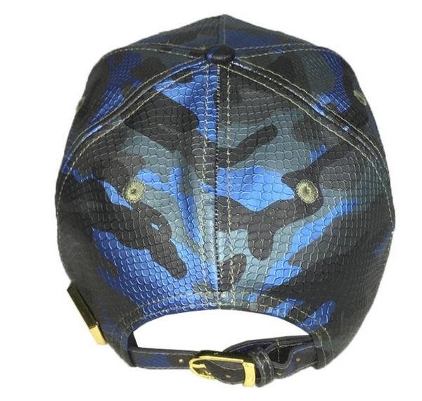 SNAKE EMBOSS CAMO CAP: VARIOUS COLORS