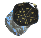 SNAKE EMBOSS CAMO CAP: VARIOUS COLORS