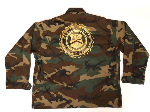 CAMO UTILITY JACKET