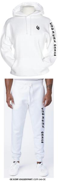 OE CG/SCRIPT  HOODIE