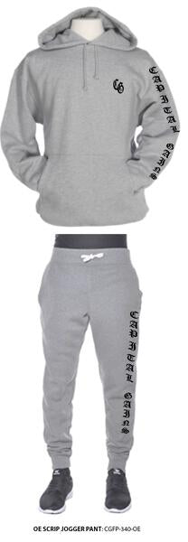 OE CG/SCRIPT  HOODIE